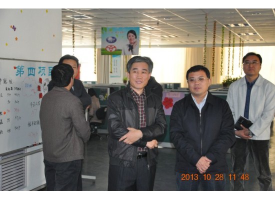 邢臺(tái)市副市長(zhǎng)劉飚來(lái)我公司調(diào)研